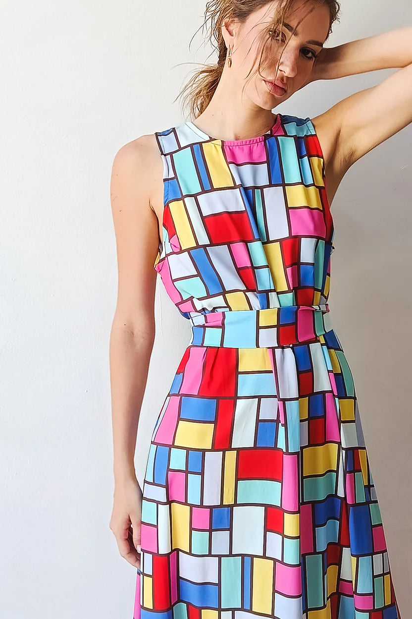 KYMA DRESS (colorful)