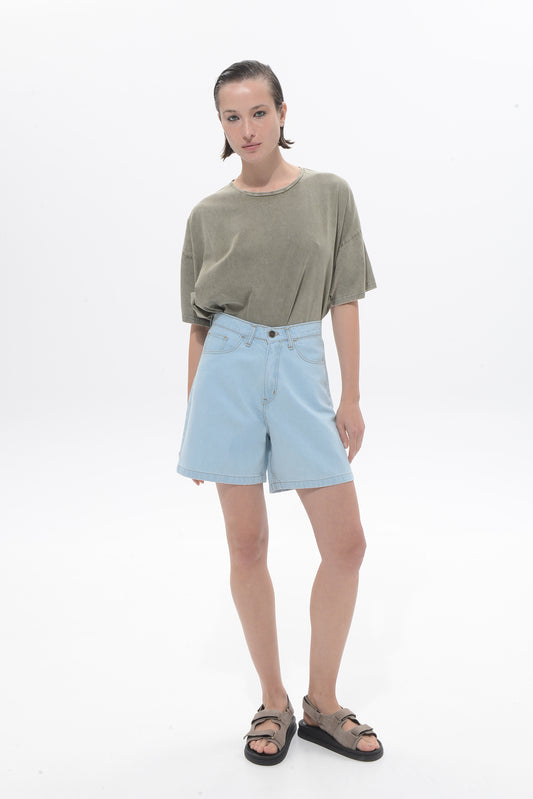Noema Shorts Light Blue