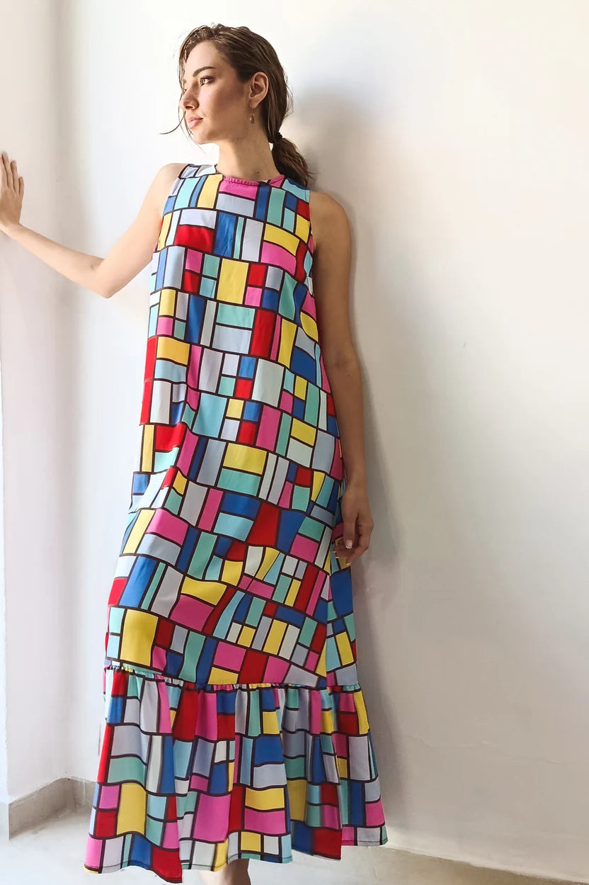 KYMA DRESS (colorful)
