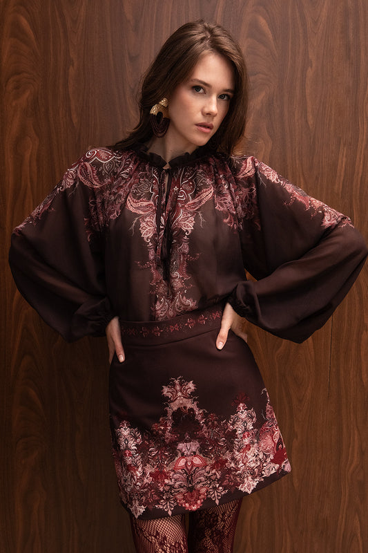 BOHEMIA PAISLEY BLOUSE