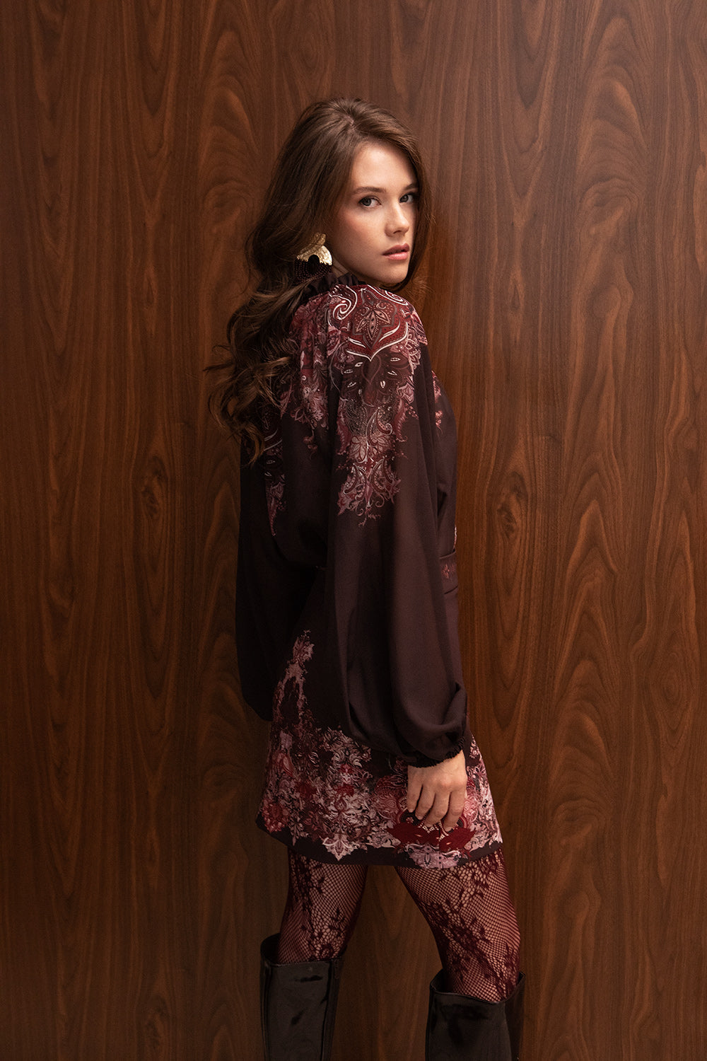 BOHEMIA PAISLEY MINI SKIRT (AVAILABLE SOON)