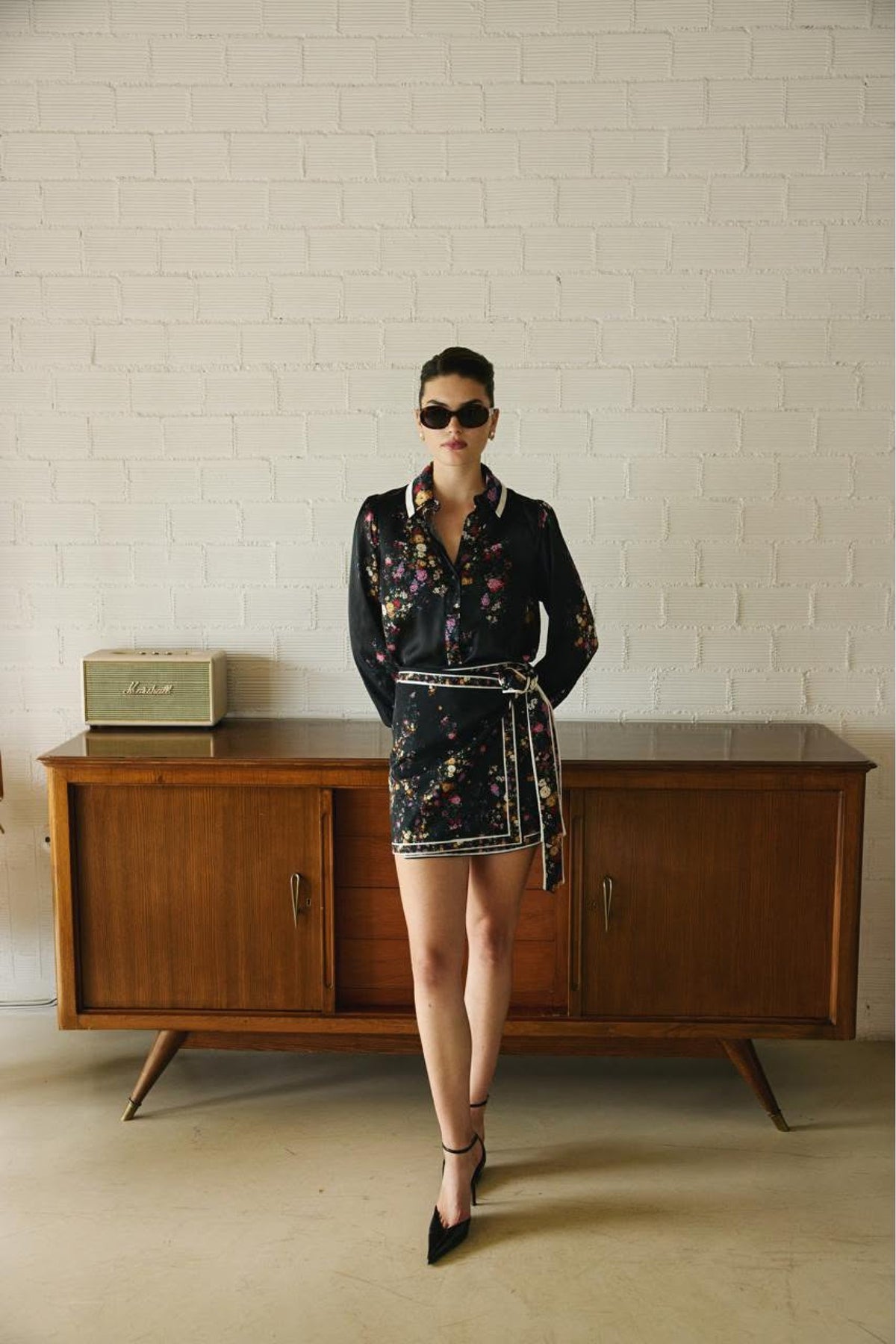 ELIZA SATIN SHIRT