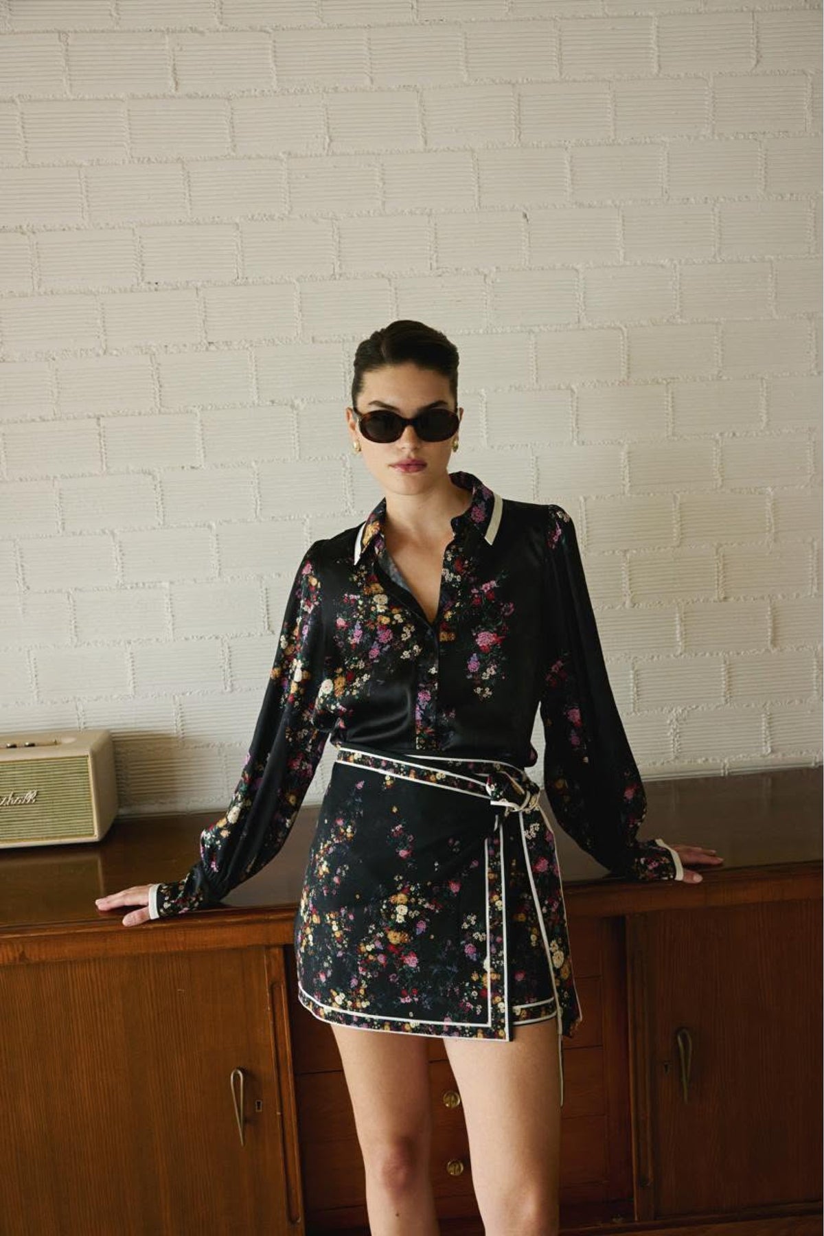 ELIZA SATIN SHIRT
