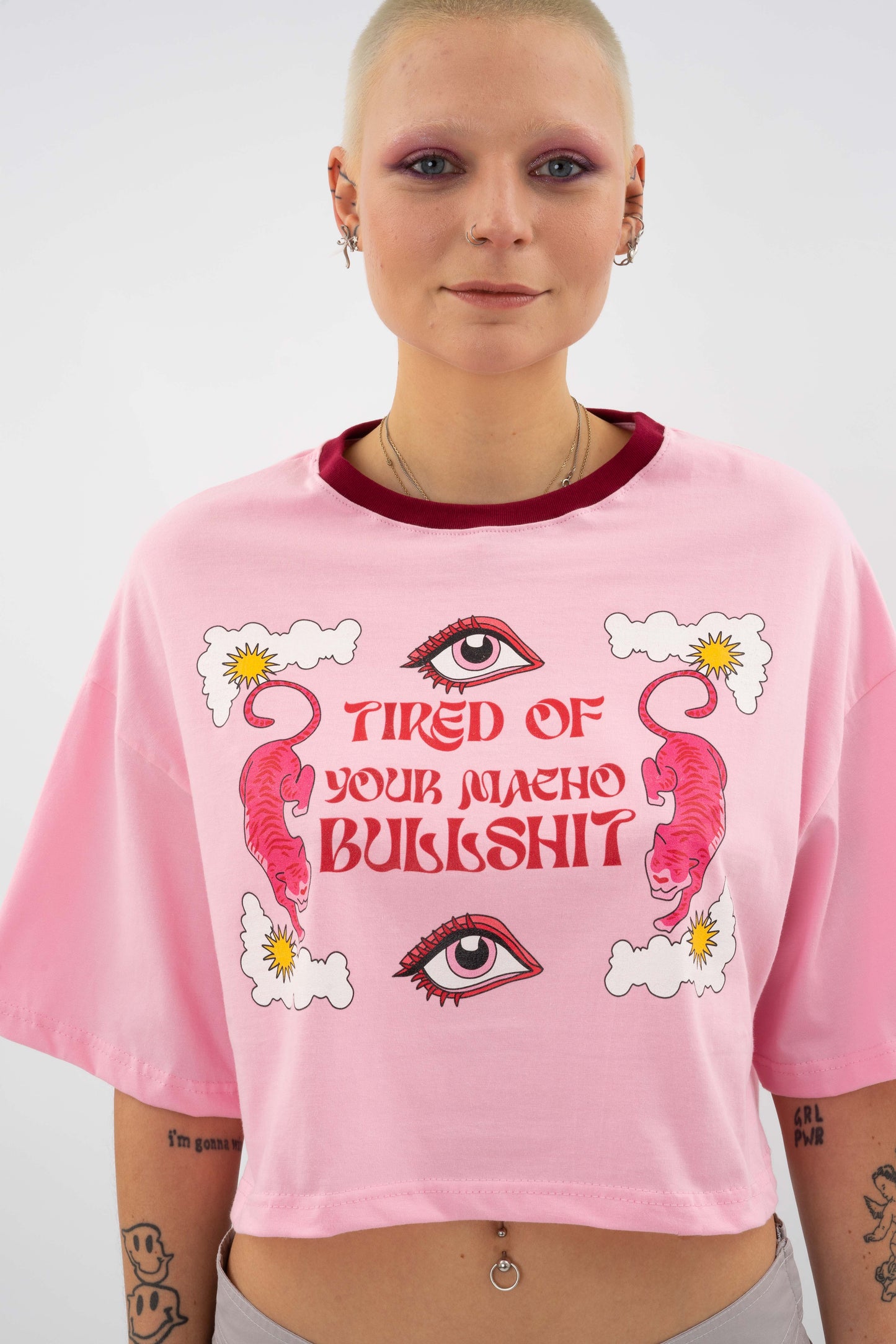 Tired Of... - Crop T-Shirt