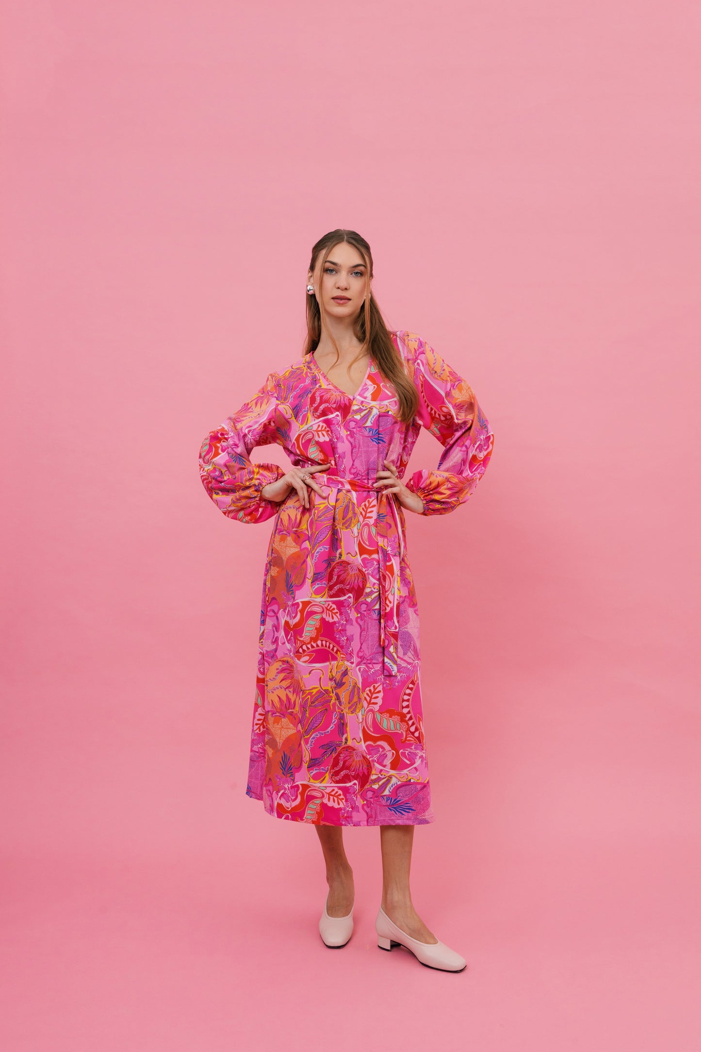 Emma Dress (Pink)
