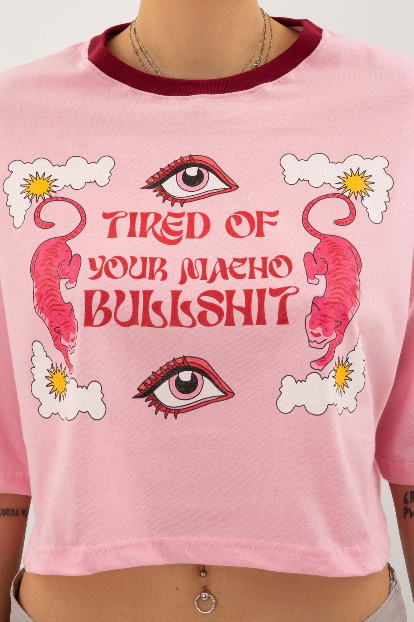 Tired Of... - Crop T-Shirt