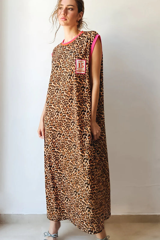 MELTEMI DRESS (leopard)