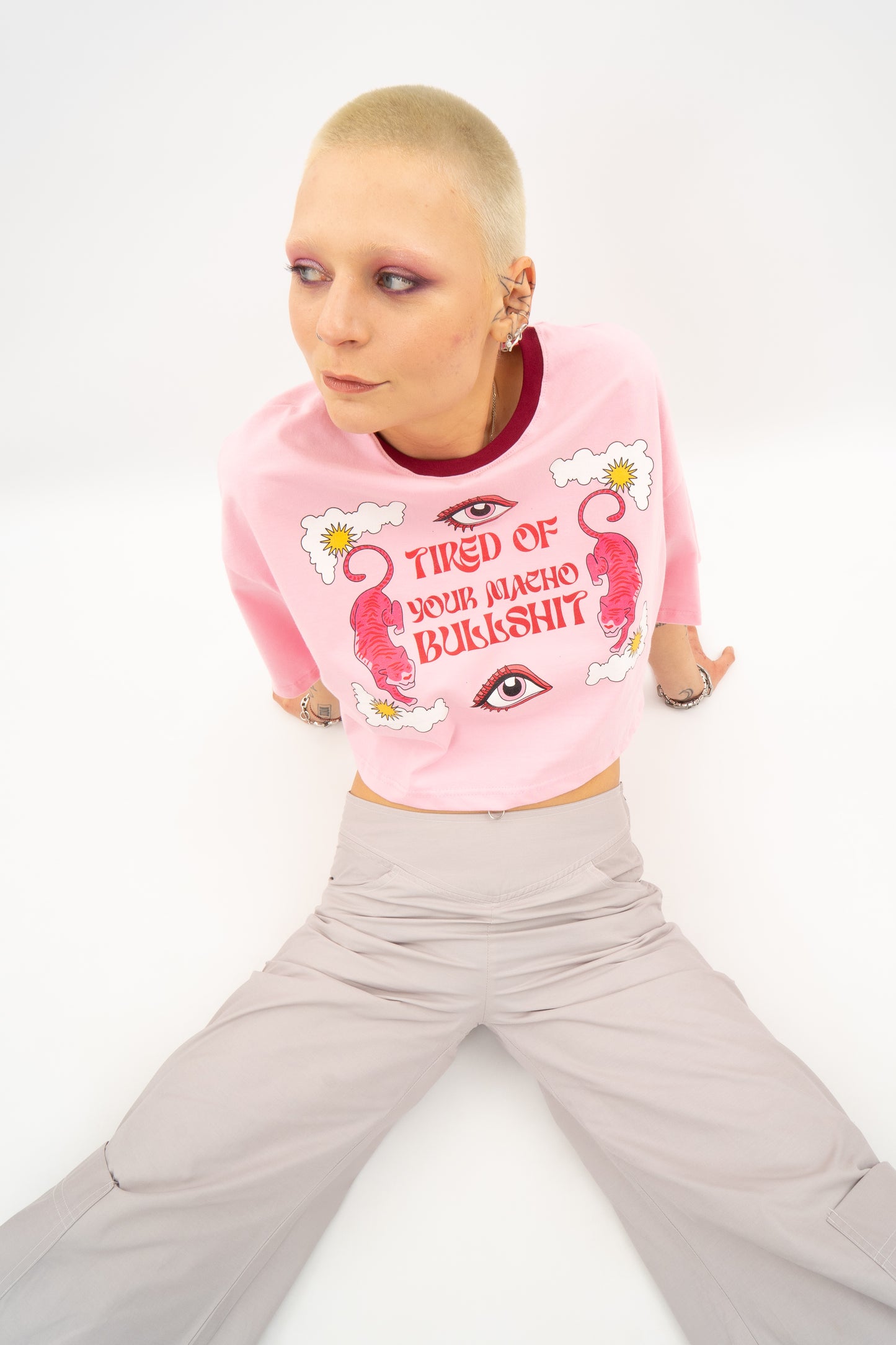 Tired Of... - Crop T-Shirt