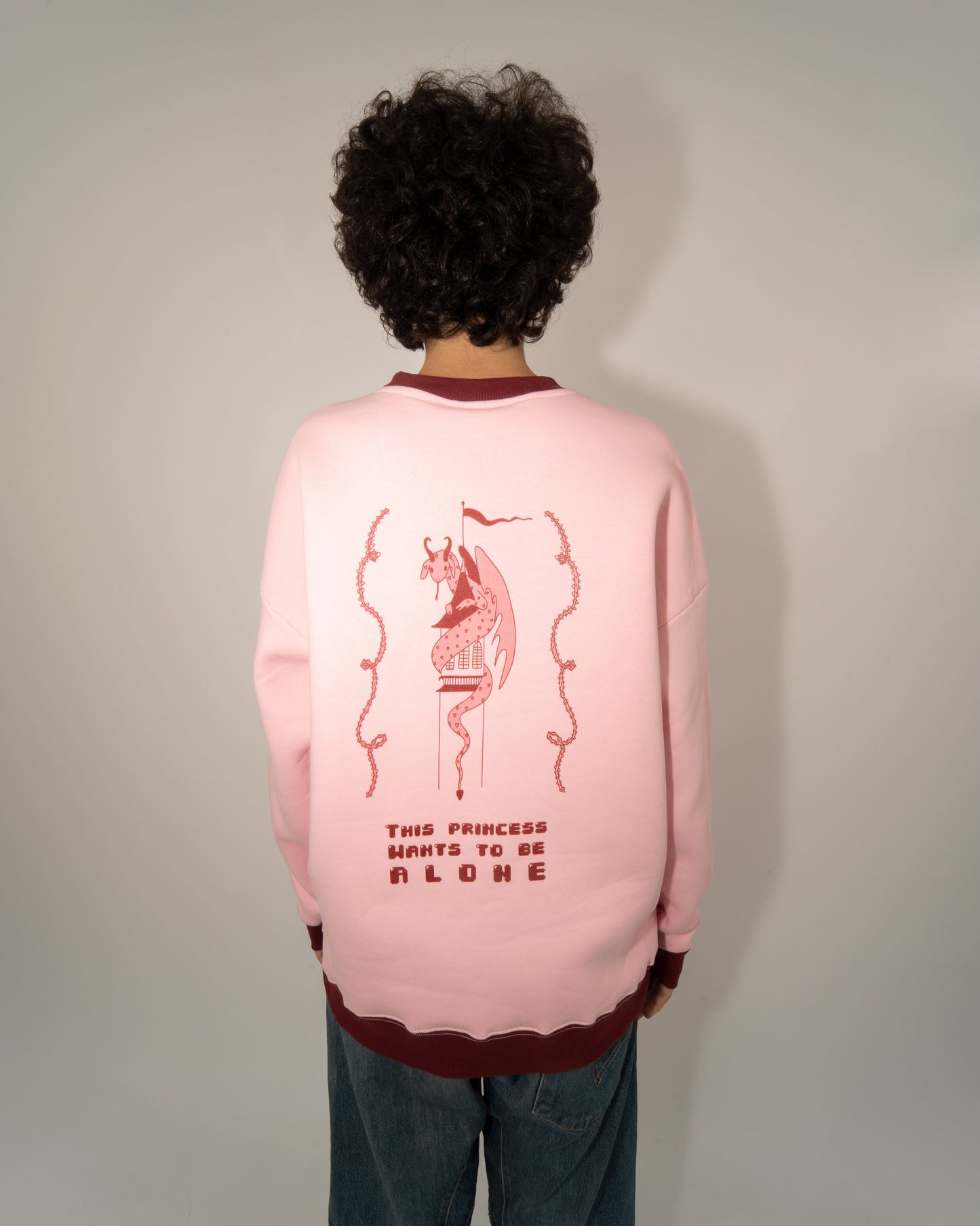 Burn The Patriarchy - Pink/Baurdaux Hoodie