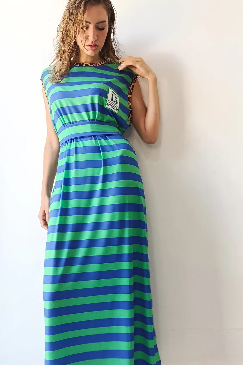 MELTEMI DRESS (blue/ment)