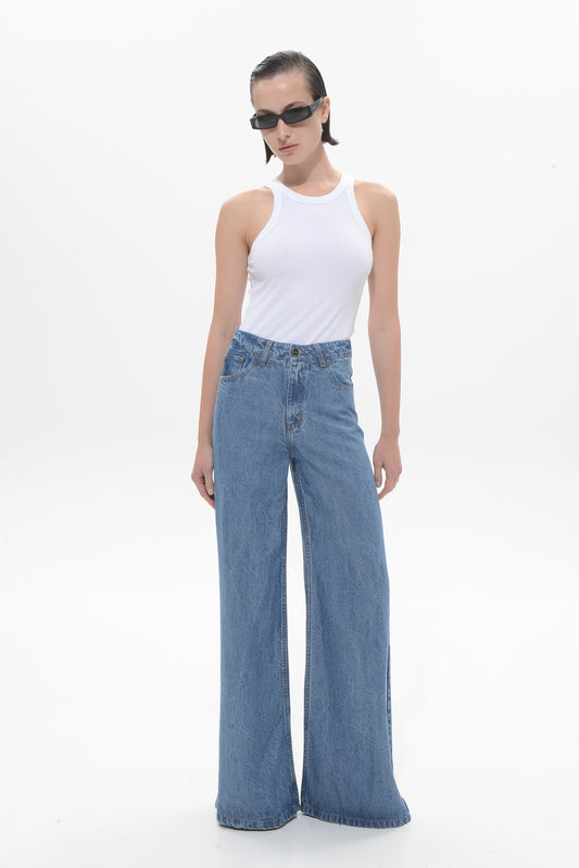 Belen Mid blue Pants