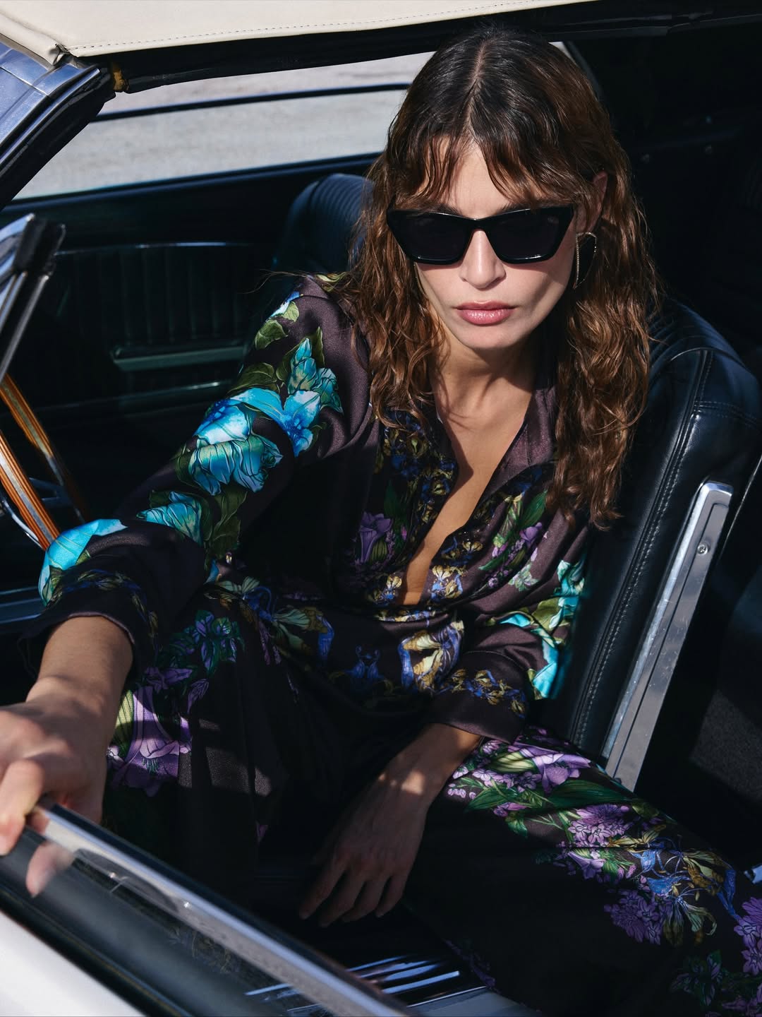 Mocha Bloom Pyjama Set