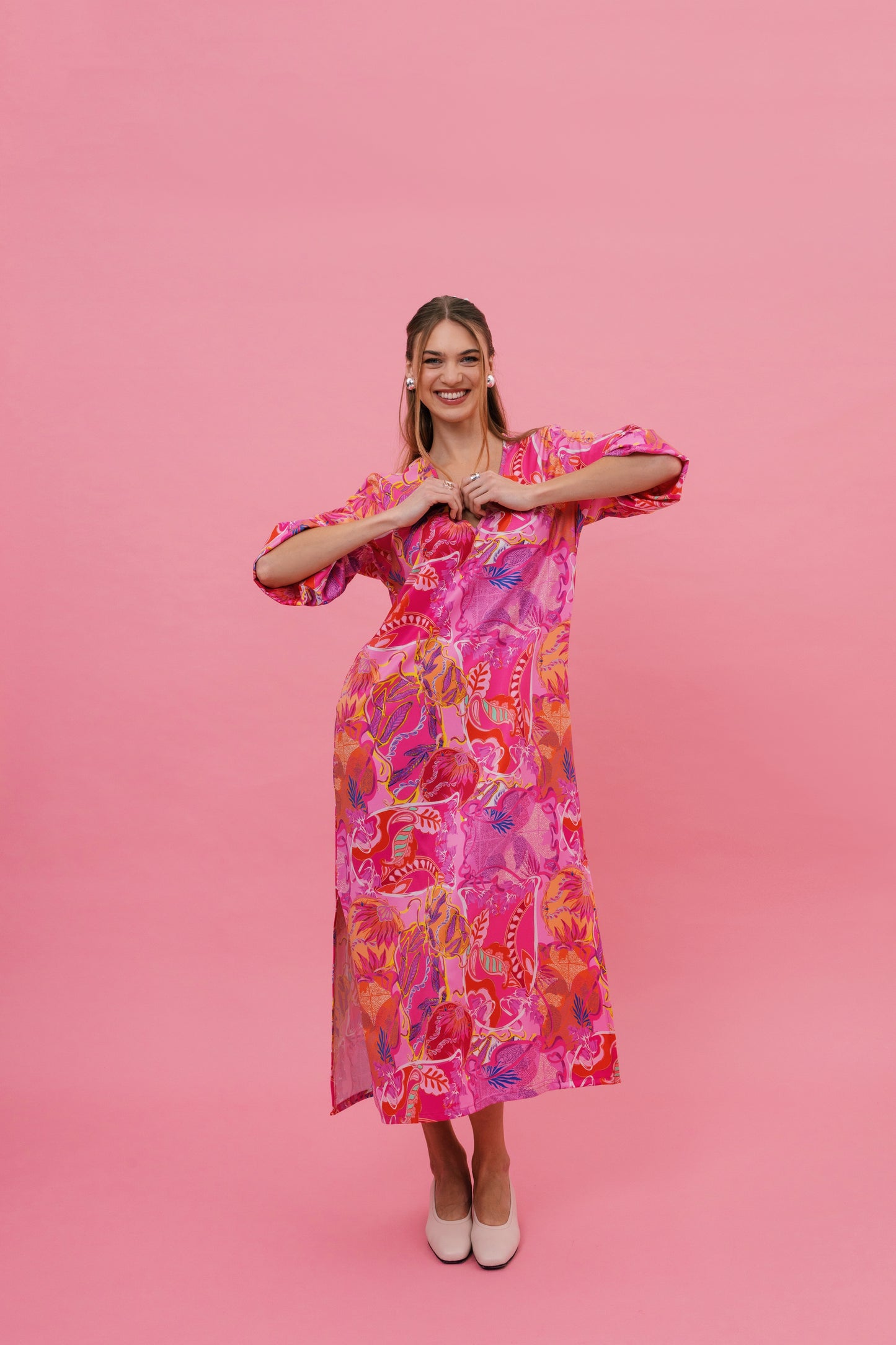 Emma Dress (Pink)