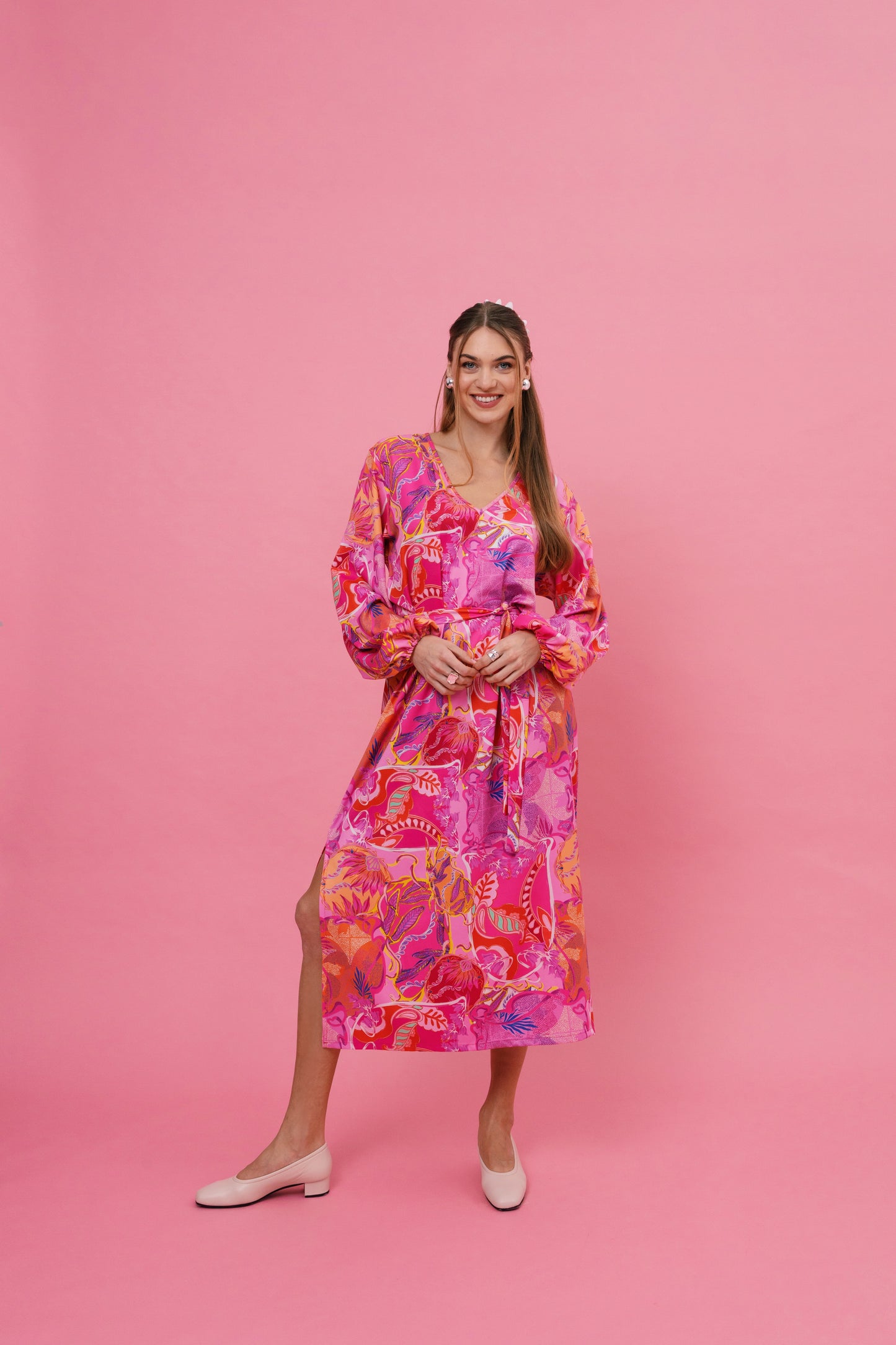 Emma Dress (Pink)