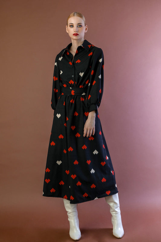 Arianna Dress - Hearts