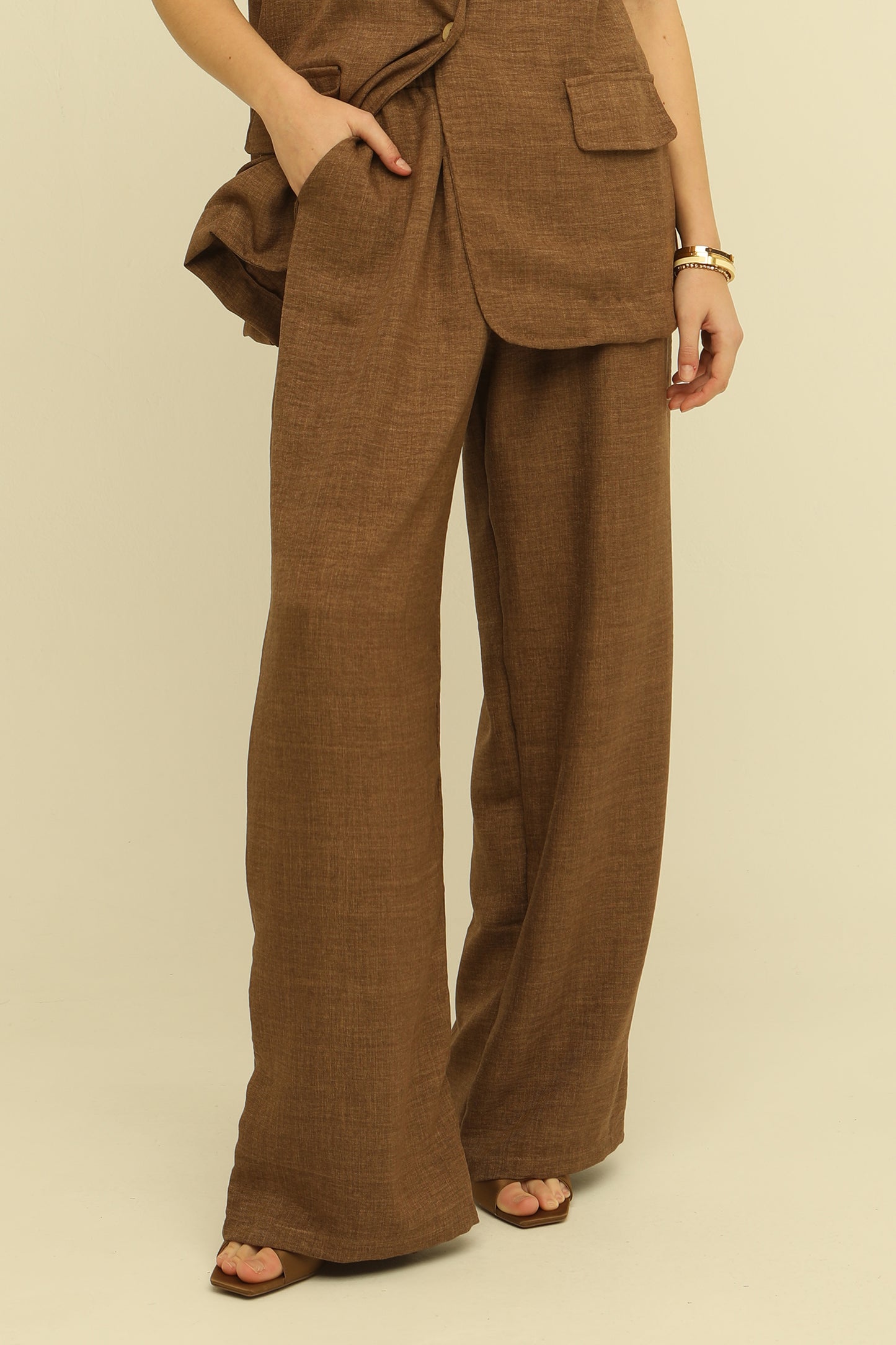 LYRA SUIT Jacket & AVA Pants (camel)