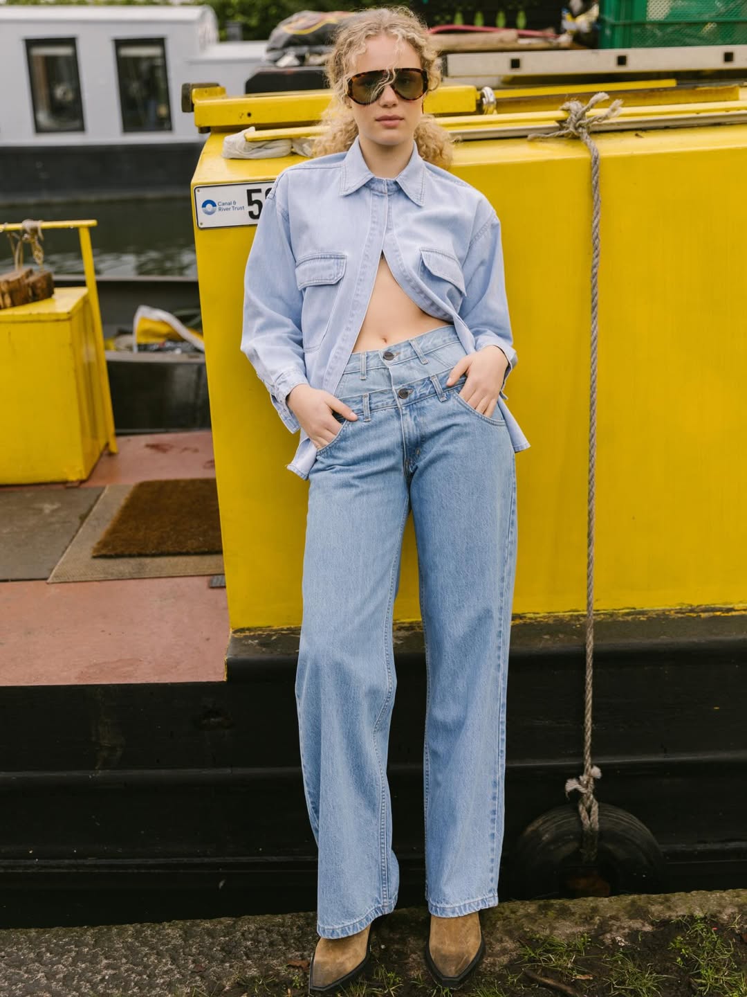 Veronica Jacket Light Blue