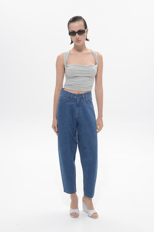 Lima Slouchy Ocean Blue