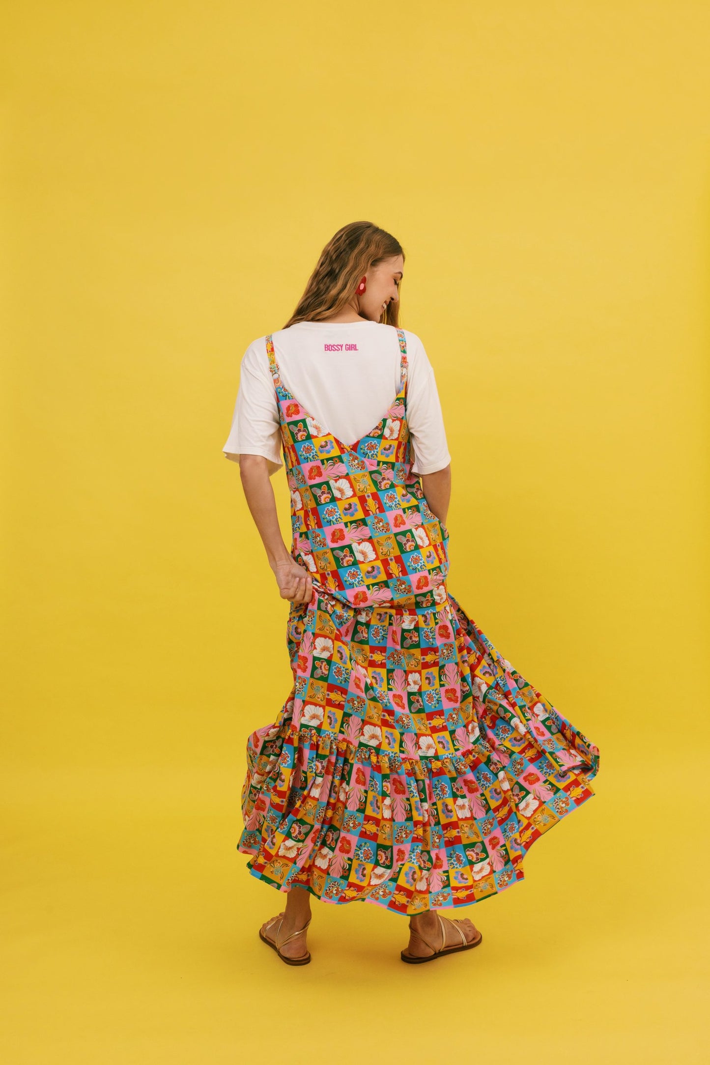 Lora Dress (Pop Blue)
