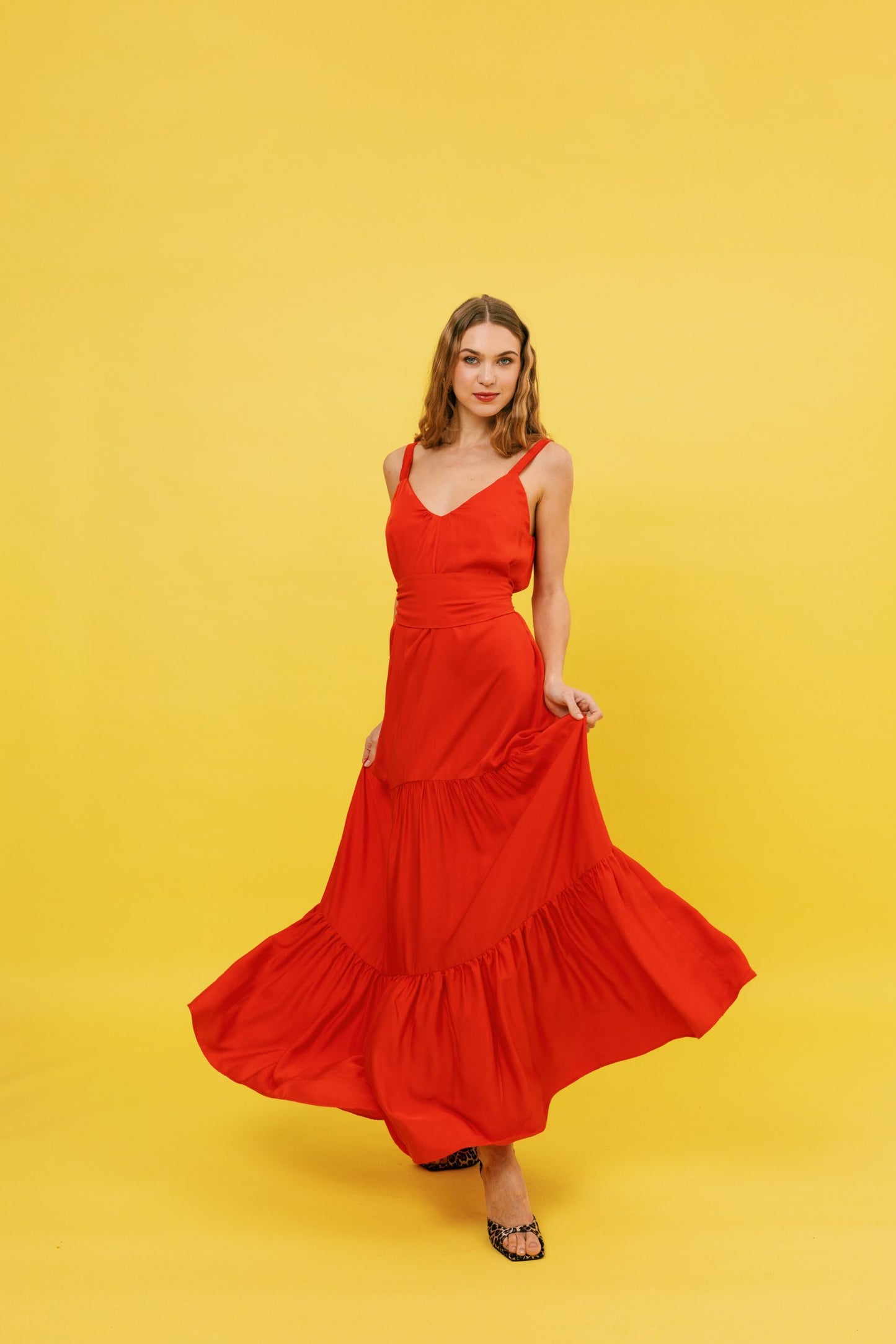 Lora Dress (Red)