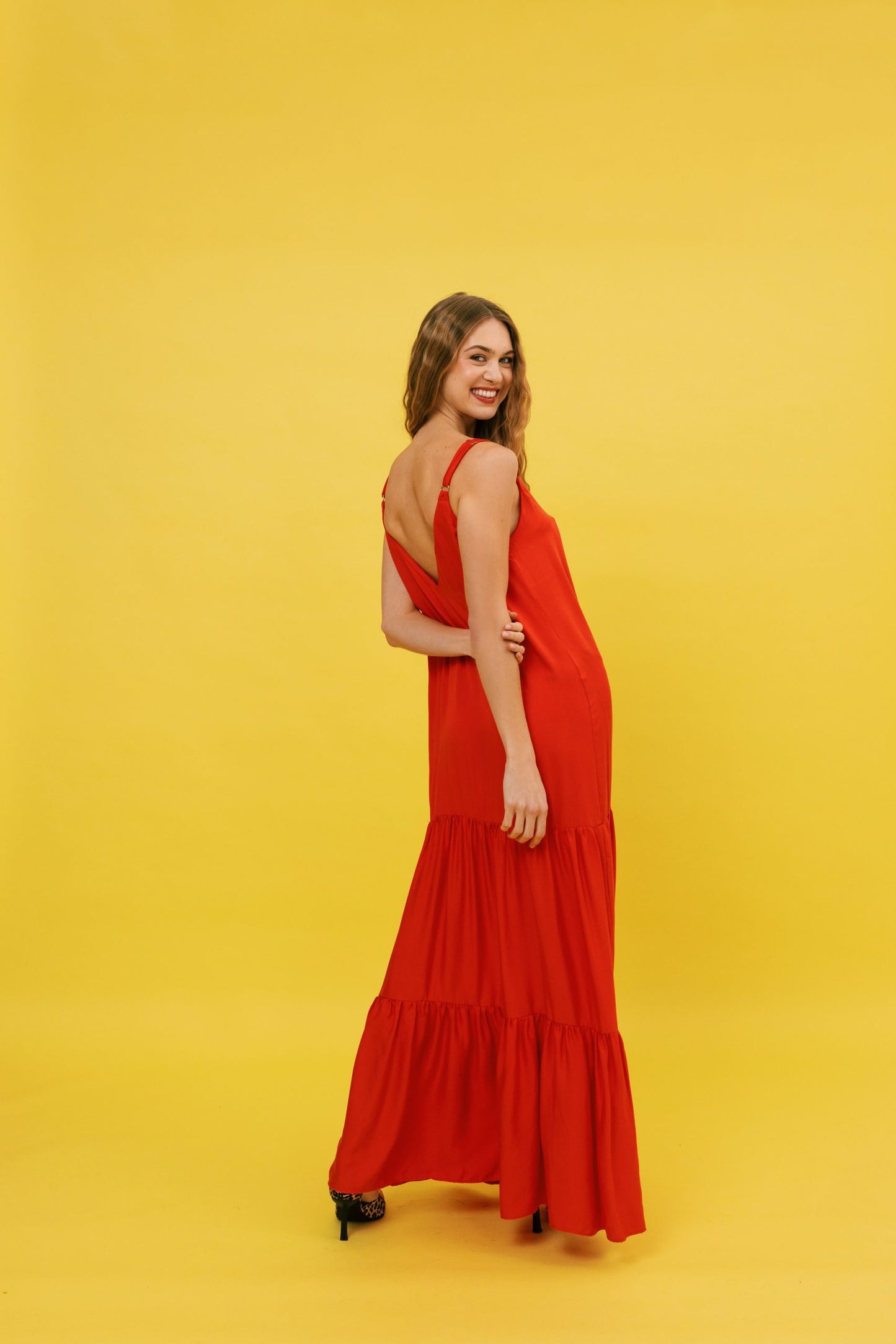 Lora Dress (Red)