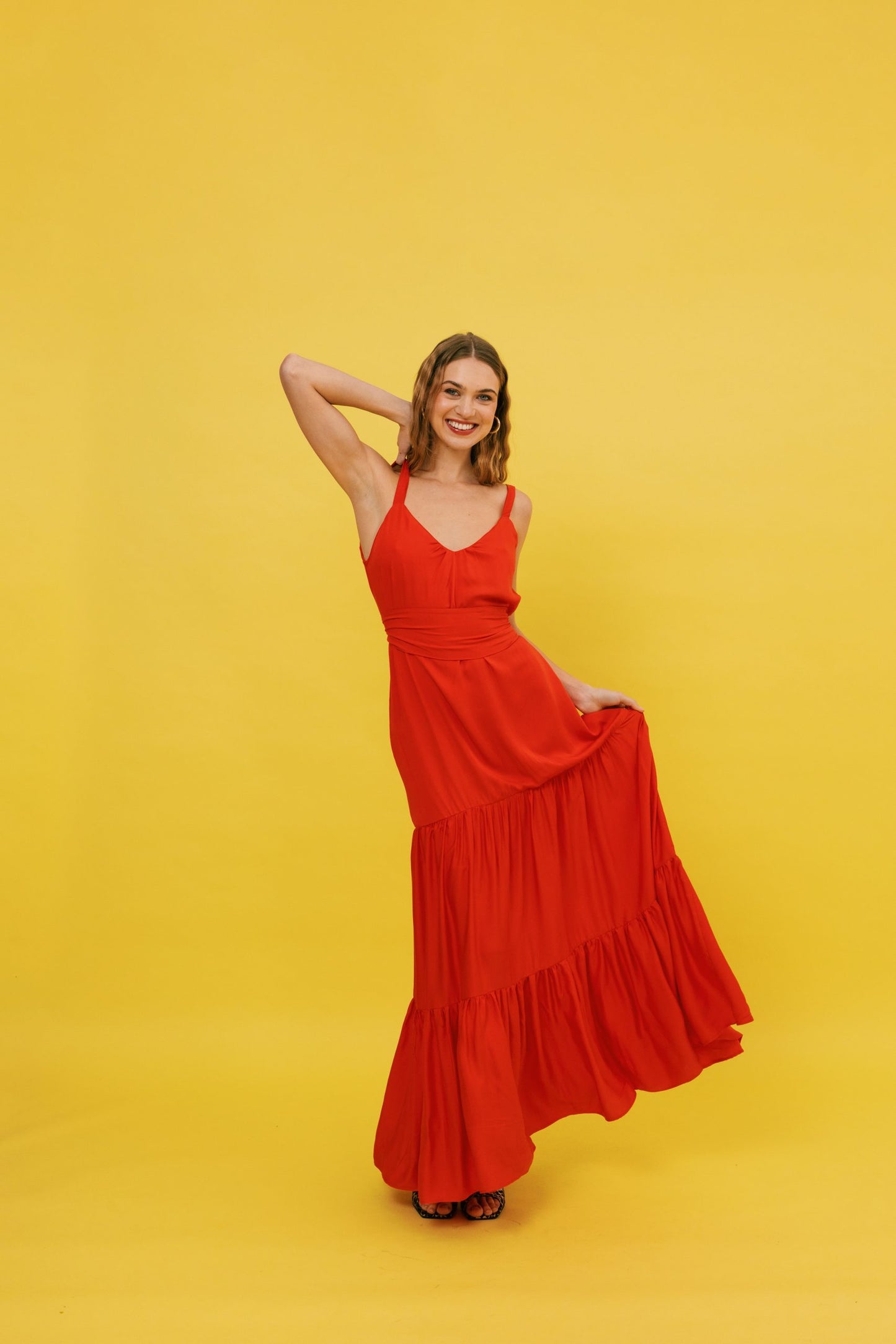 Lora Dress (Red)