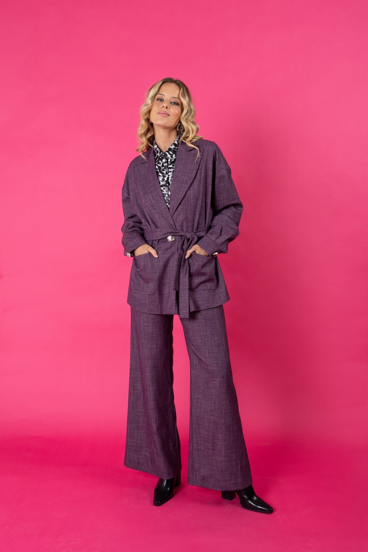 Σακάκι Lorena Dark Purple