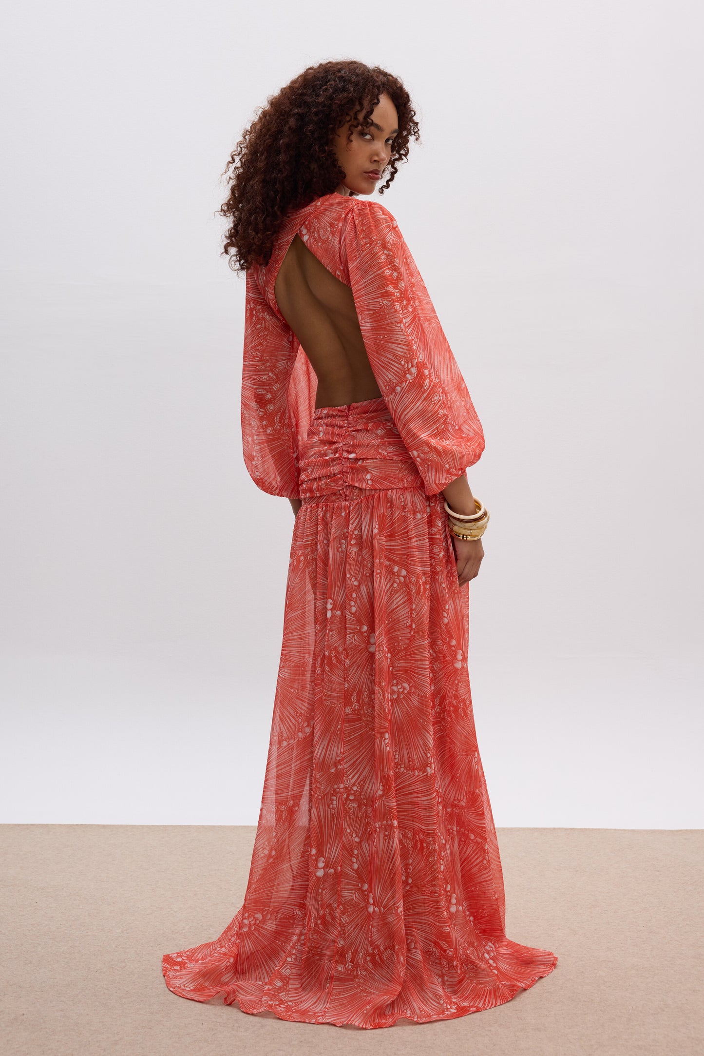 Desert Sun Cut Out Dress