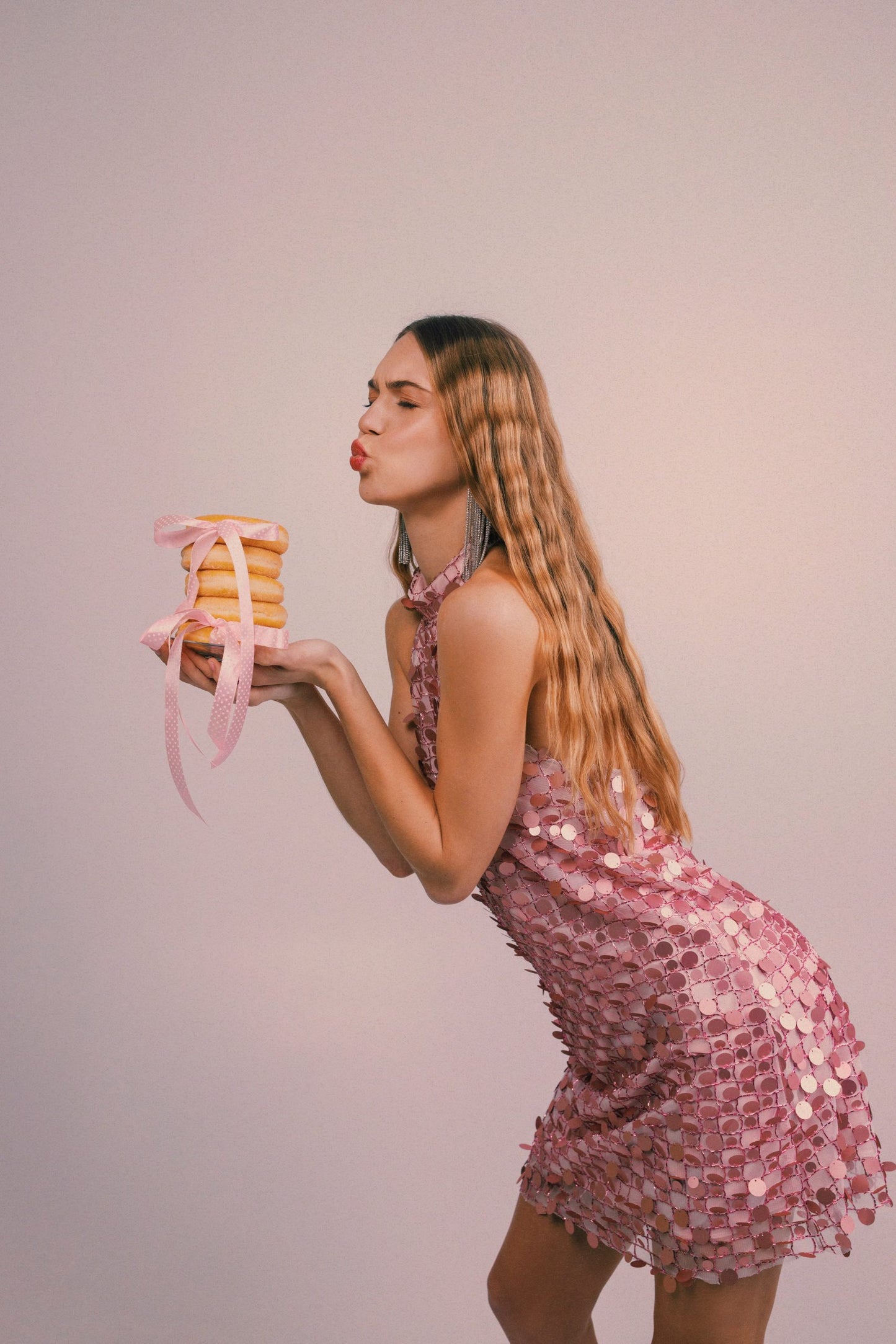 Martini Dress (Light Pink)