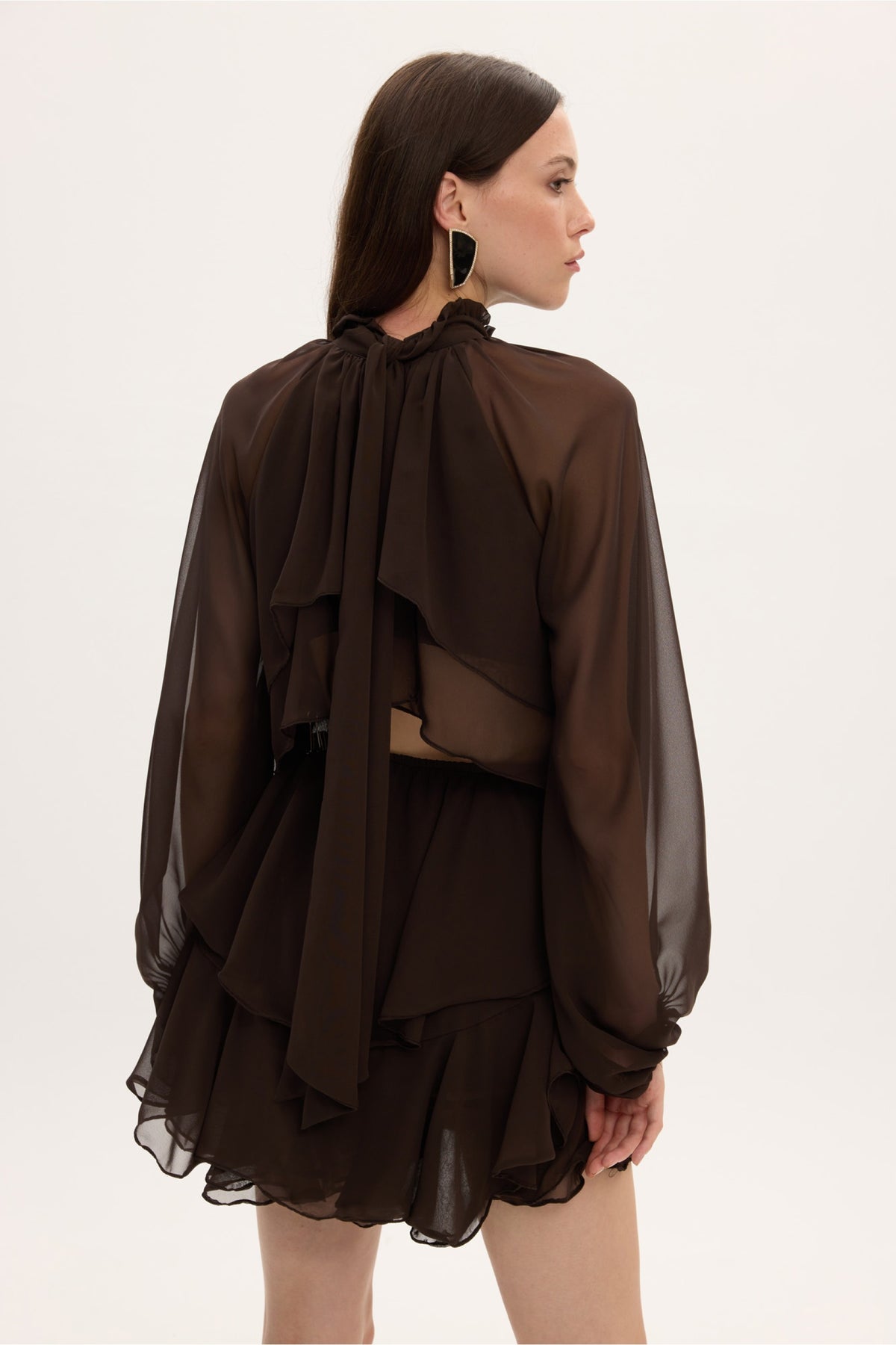 MELANIE PLAYSUIT BROWN