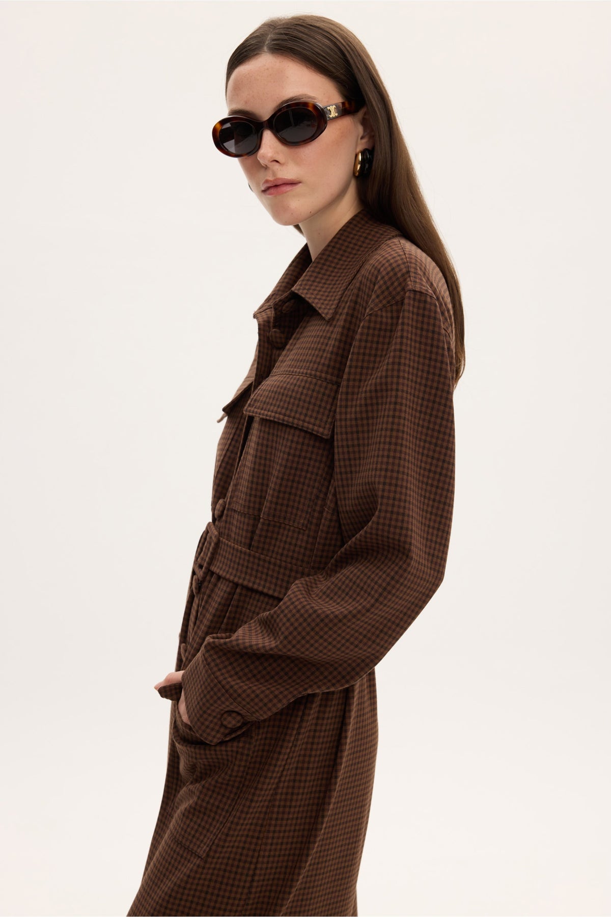 WEEKEND'S JUMPSUIT CHECKED