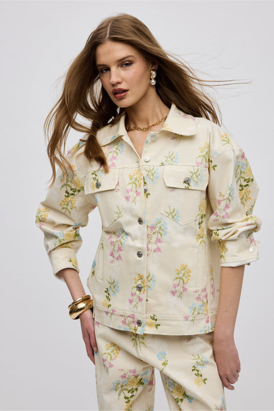 BUTTER BLOSSOM JEAN JACKET