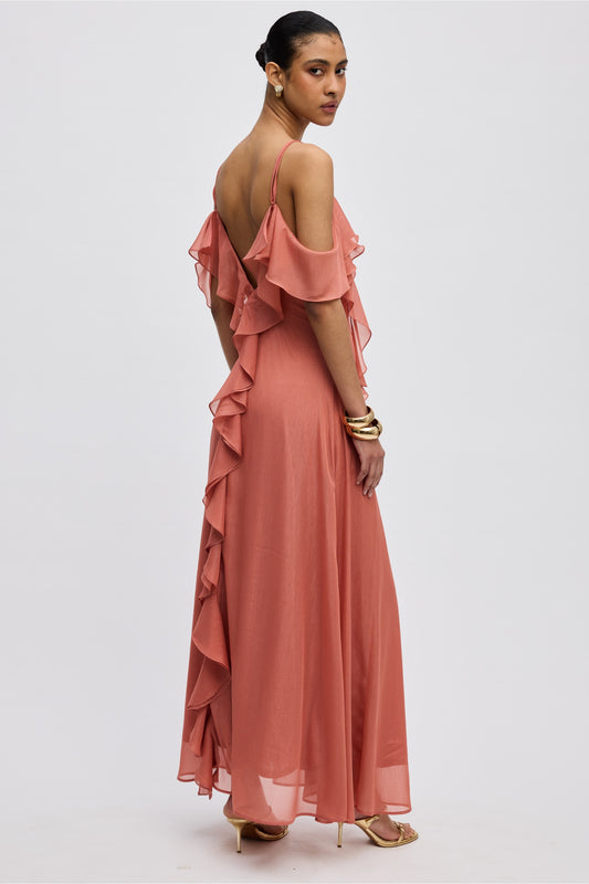 AGAPI DRESS SALMON