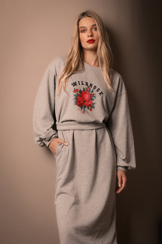 CLEO (GREY) DRESS