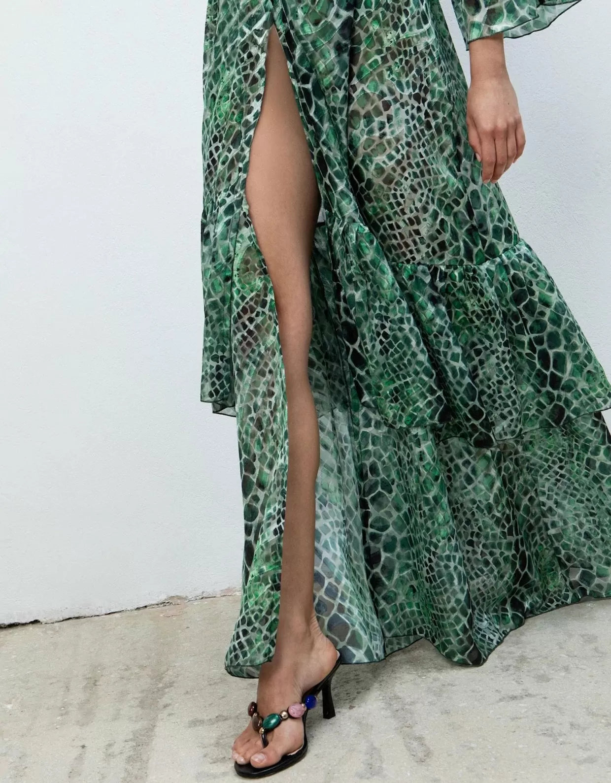 COBRA POLYMORPHIC KIMONO DRESS