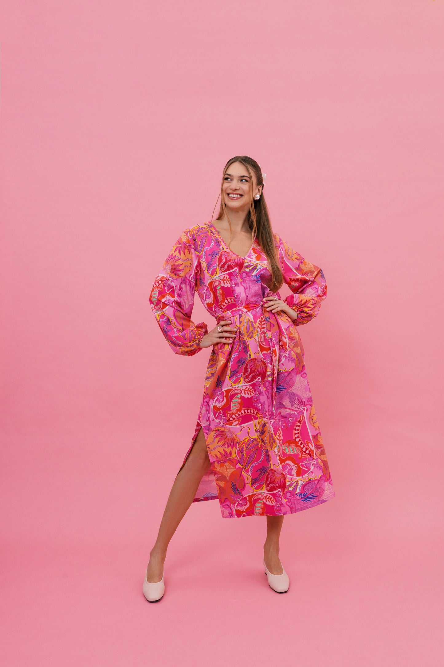 Emma Dress (Pink)