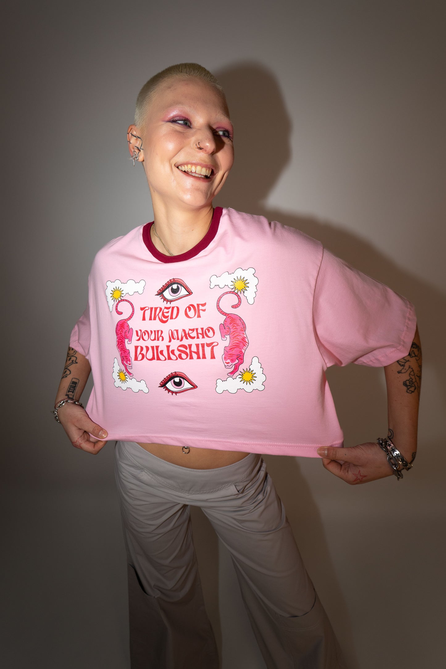 Tired Of... - Crop T-Shirt