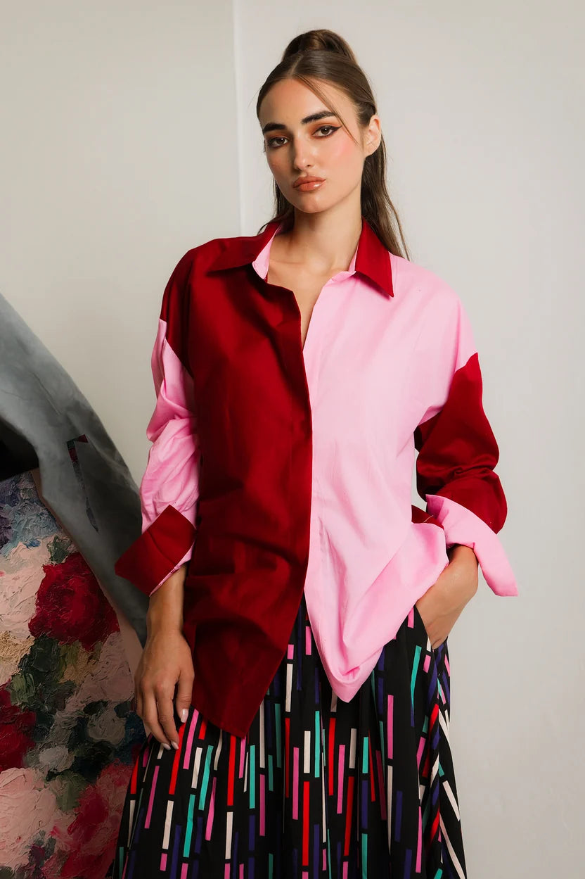 DESIRE SHIRT (pink/red)
