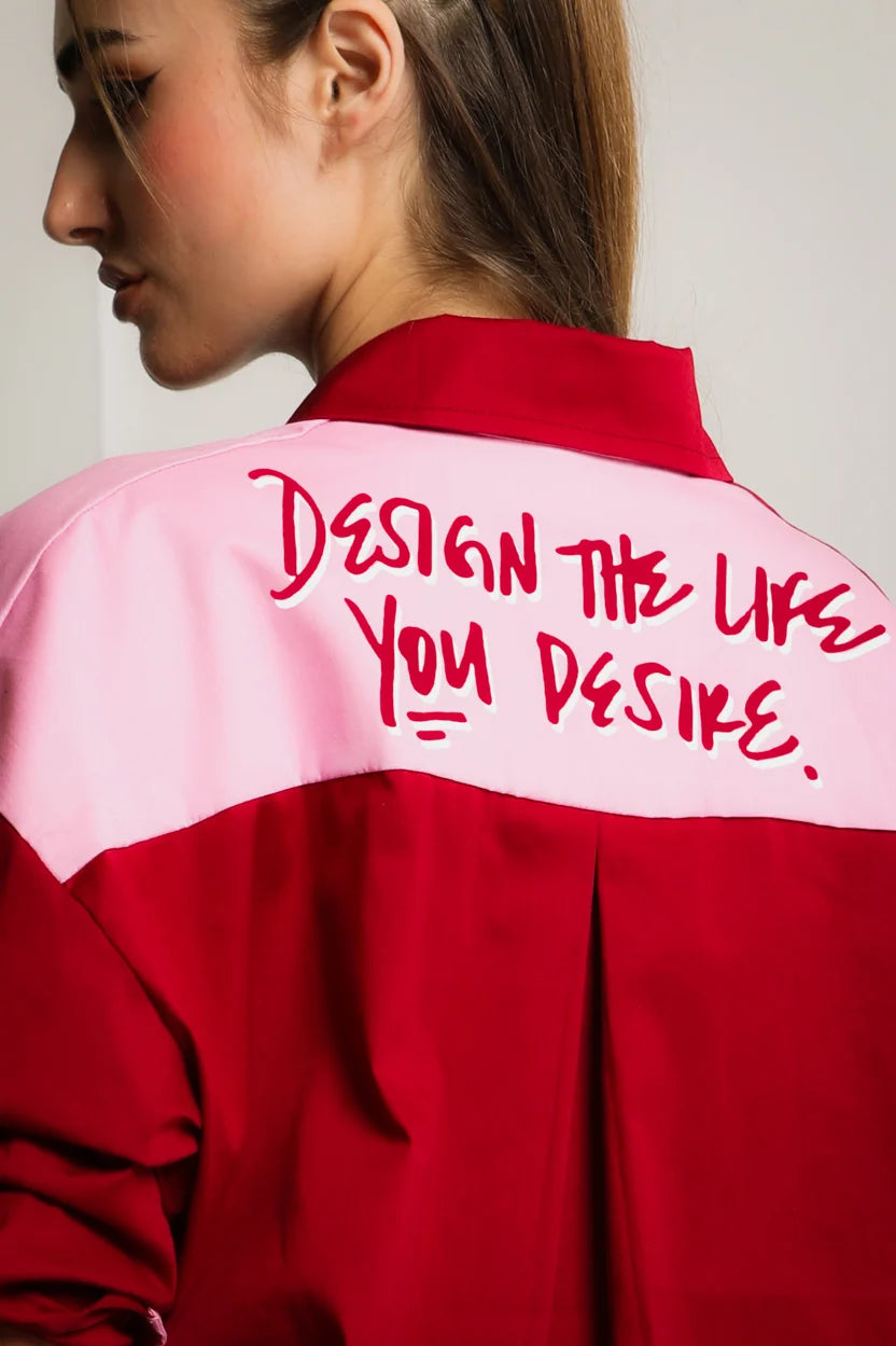 DESIRE SHIRT (pink/red)