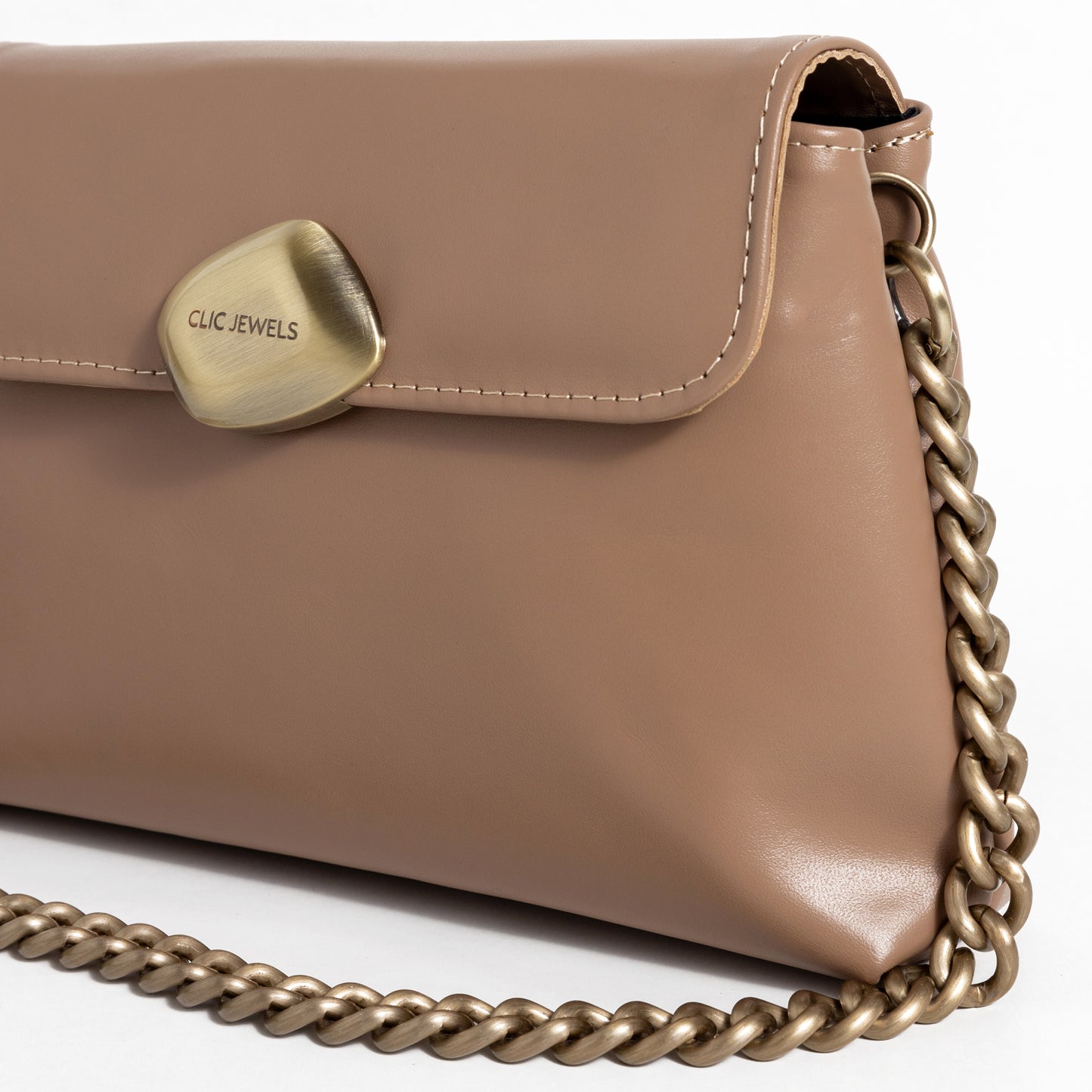 Nude smooth Minibag