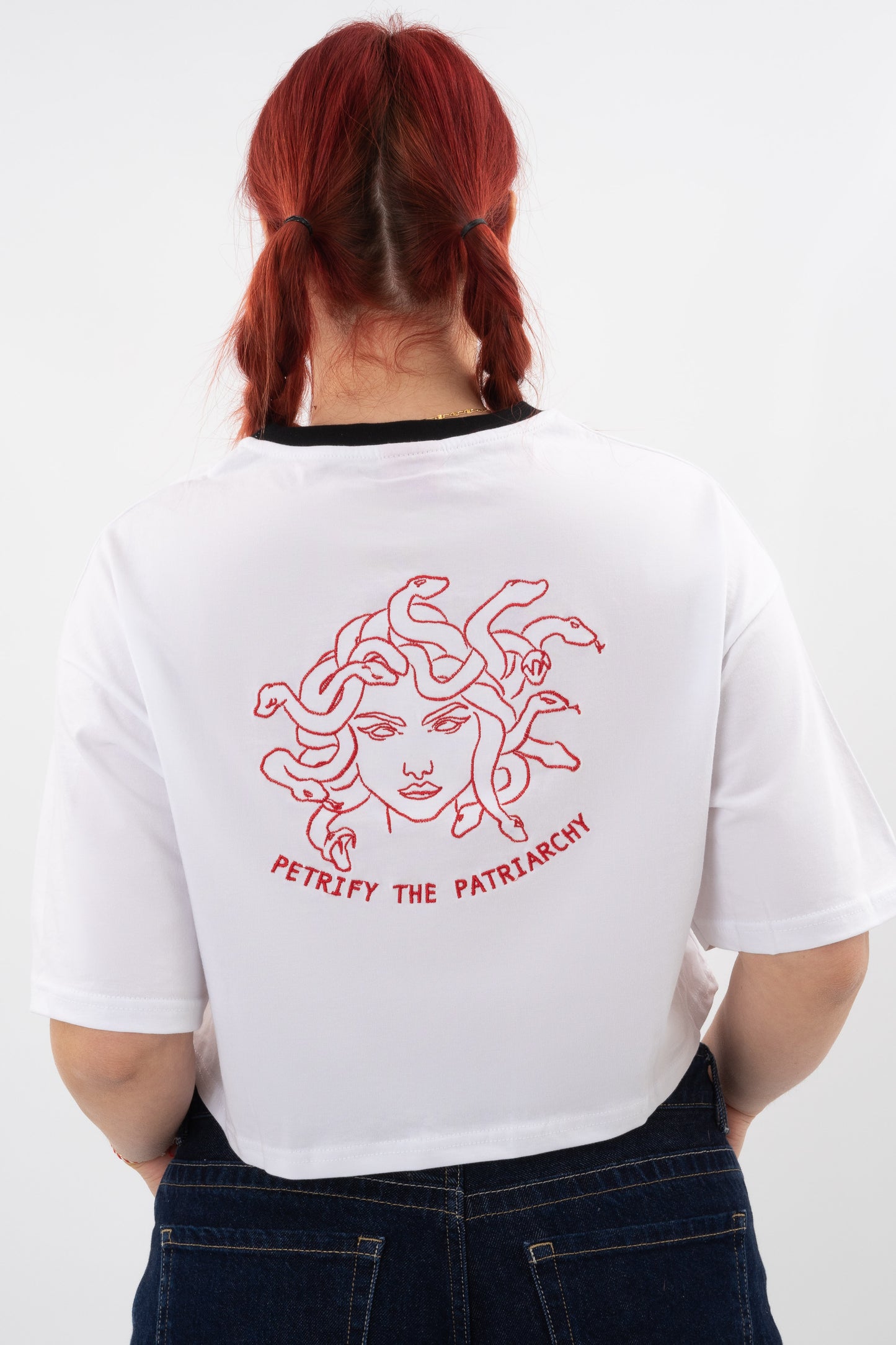 Petrify The Patriarchy - Crop T-Shirt