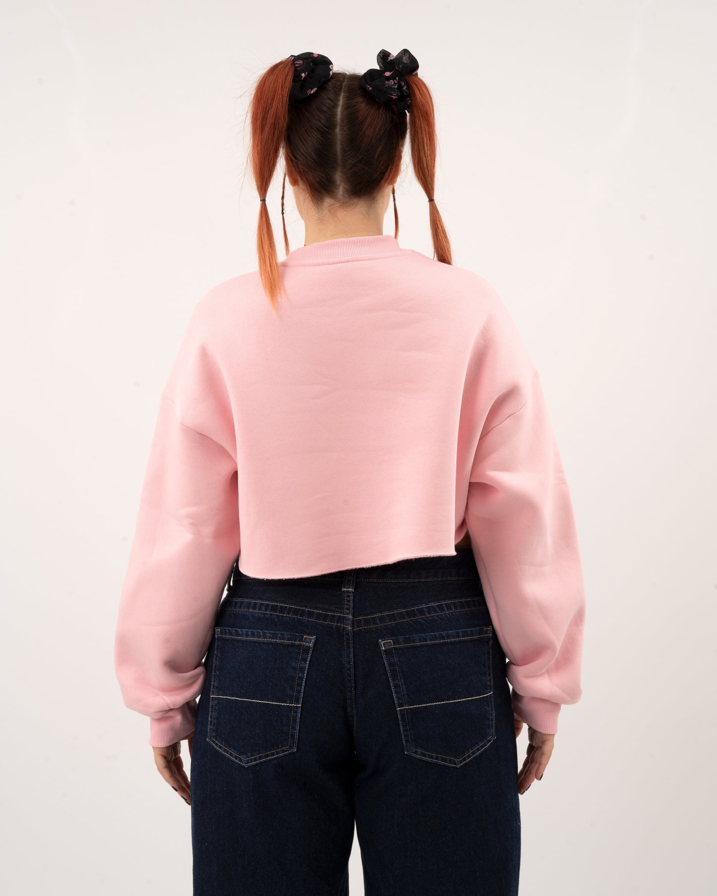 Women Don't Owe You Shit - Pink Crop Hoodie