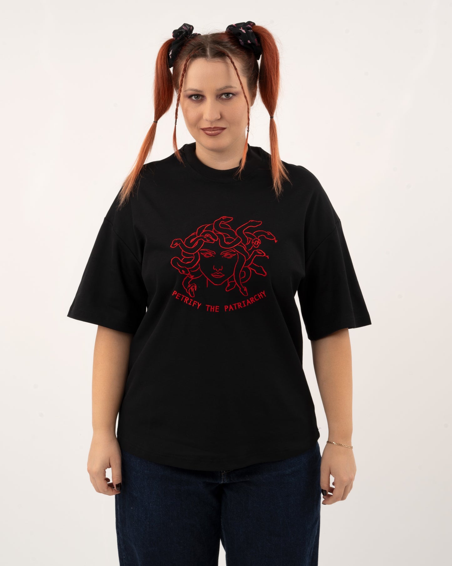 Petrify The Patriarchy - Black T-shirt