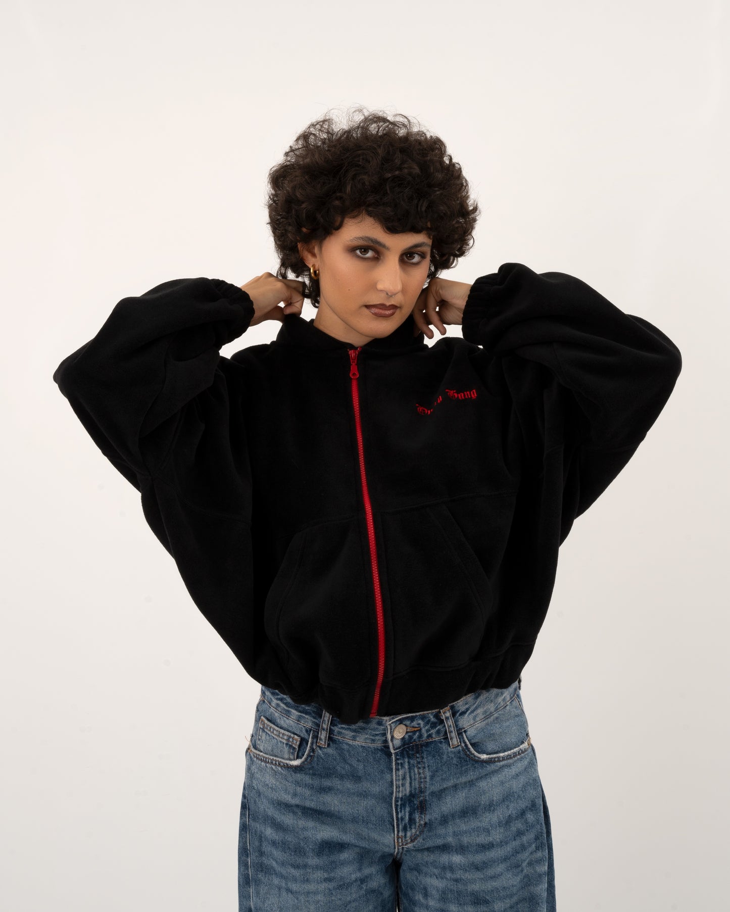 Petrify The Patriarchy - Black Fleece Jacket