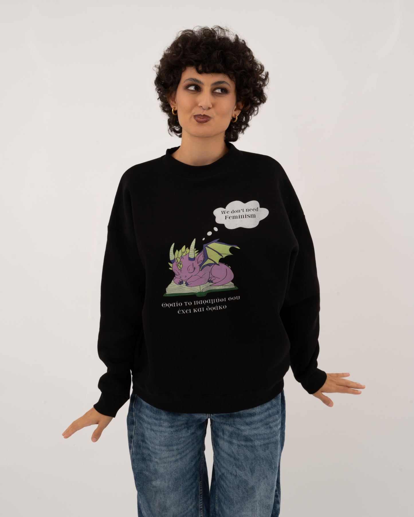 Fairytale Dragon - Black Hoodie