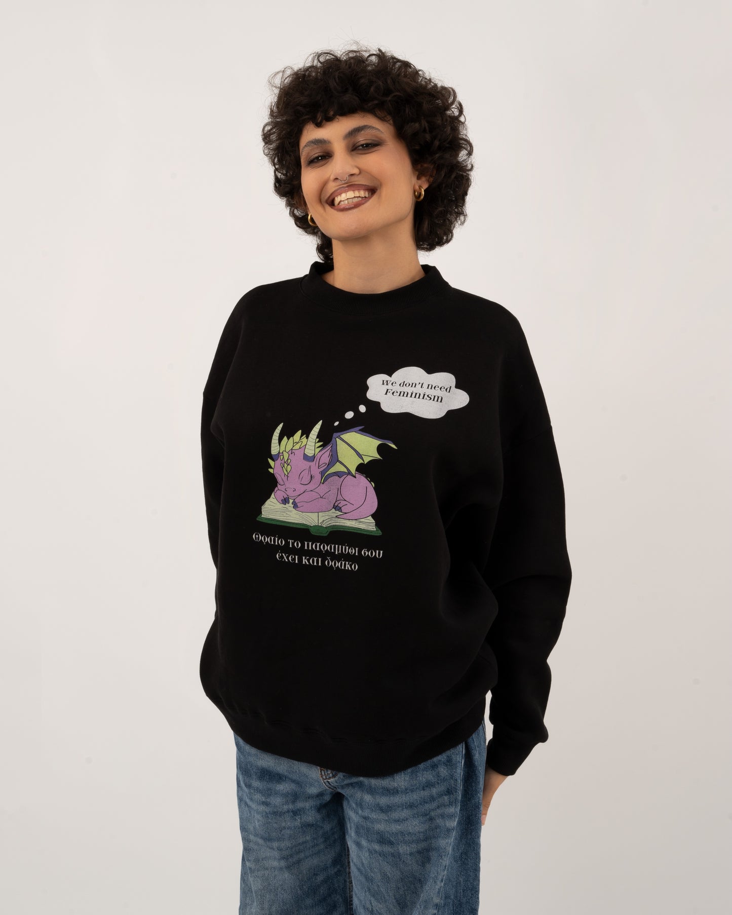 Fairytale Dragon - Black Hoodie