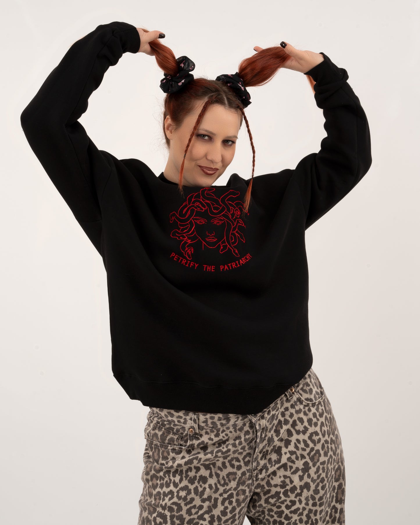 Petrify The Patriarchy - Black Hoodie