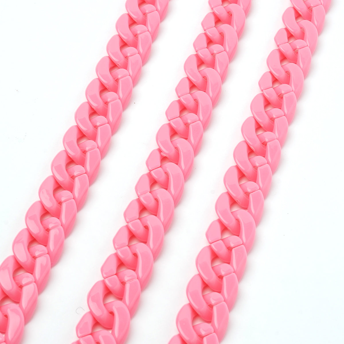 Acrylic Chain Pink