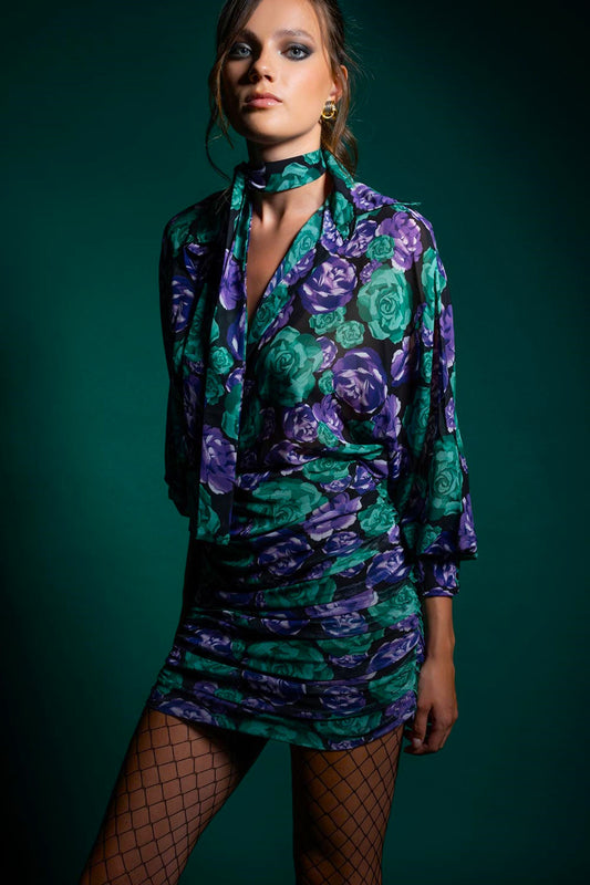 VERSAILLES MINI MESH SKIRT