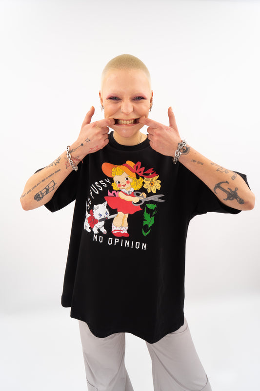 No Pussy No Opinion - T-Shirt